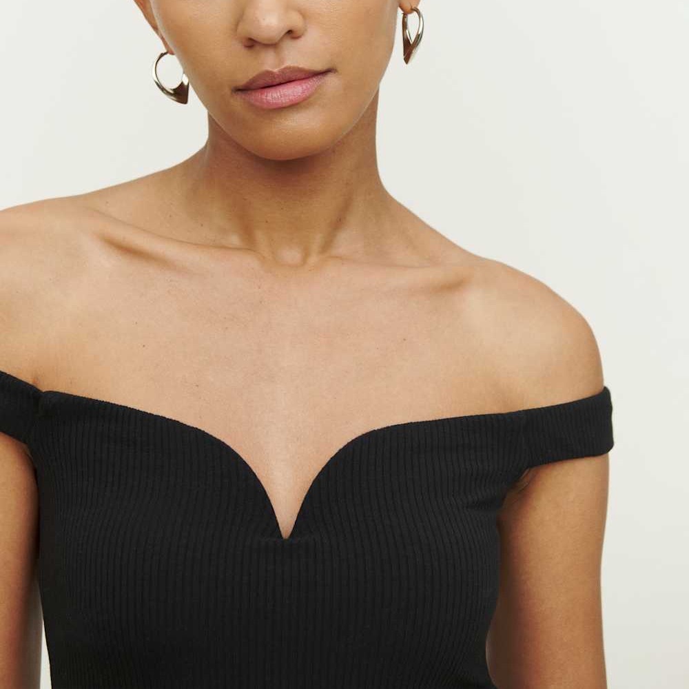 Reformation Adria Knit Top XS
